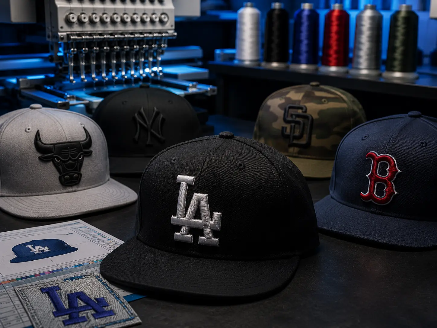 Cap Digitizing