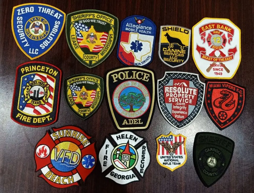 High-quality embroidered patches for branding and apparel